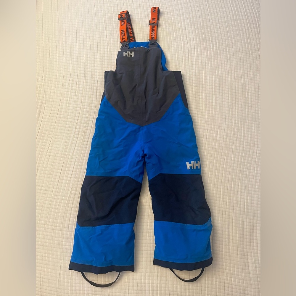 Helly Hansen Blue and Orange Bibs